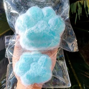 ของเล่นบีบซิลิโคนรูปอุ้งเท้าแมวขนาดใหญ่ ทำมือ สำหรับบรรเทาความเครียดและความวิตกกังวล เหมาะสำหรับเล่นกลางแจ้ง - Product Image 6