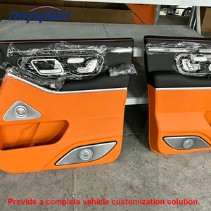 Kit de garniture murale arrière en cuir de luxe pour W447 Vito V Class MPV Van - Product Image 6