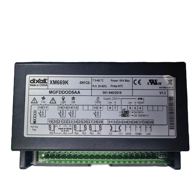 COPELAND/EMERSON Plastic Digital Thermostat Temperature Controller for Refrigeration XM669K-5N1C0 with 1 Year Warranty