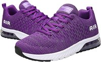 Chaussures de sport unisexes Mishansha Black Shockproof Lace-up Leisure Air Cushion, pour la course à pied et les loisirs, toutes saisons