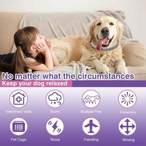 Collar Calmante con Feromonas Relajantes para Perros, Ayuda a Aliviar la Ansiedad y el Estrés, Ajustable para Perros, de Larga Duración - Product Image 2