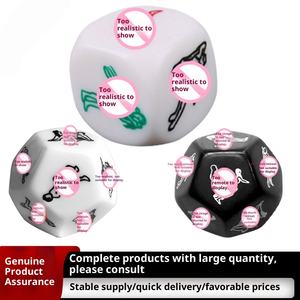 Dados Sexuales de 12 Caras para Parejas - Dados de Posición BDSM Impermeables, Regalo Ideal para el Día de San Valentín, Mejora <span class=keywords><strong>la</strong></span> Intimidad, Venta al por Mayor - Product Image 2