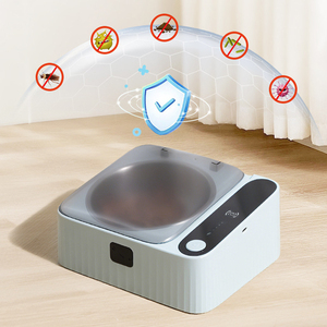 Gamelle automatique à induction en acier inoxydable avec couvercle, design incliné pour protéger le cou, anti-poussière, anti-insectes et anti-humidité pour chats et chiens - Product Image 3