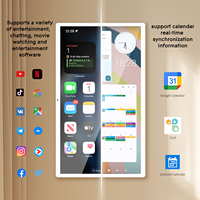 Afficheur numérique Android tactile d'intérieur de 21,5 pouces, affichage de texte, prend en charge Google/Yahoo/Cozi Scheduling, caméra, haut-parleur, SDK OEM 1