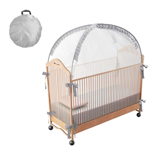 Berceau de bébé pliable portable facile à <span class=keywords><strong>baldaquin</strong></span> pop-up soins de sécurité pour nourrissons sommeil pour enfants moustiquaires en polyester <span class=keywords><strong>lit</strong></span> pour enfants - Product Image 5