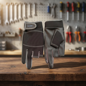Microfiber-Tech Fingerless Half-Finger Waterproof Non-Slip Unisex <b>Gardening</b> & Fishing Gloves with Palm Protection Sun Protection - Product Image 2