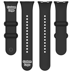 Adaptateur en métal, bracelet en silicone pour <span class=keywords><strong>Xiaomi</strong></span> <span class=keywords><strong>Mi</strong></span> <span class=keywords><strong>Band</strong></span> 8 Pro 10 Pro, bracelet pour Redmi Watch 6 <span class=keywords><strong>5</strong></span> 4 - Product Image 3