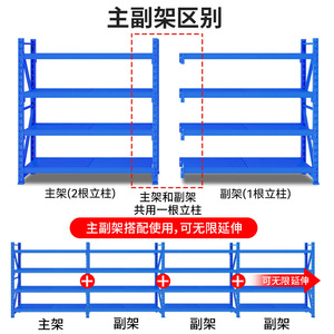 Estantería de Almacenamiento de Acero Resistente para Almacenes, Estantería de Paletización Industrial Desmontable, Tamaño, Color y Capacidad de Carga Personalizables - Product Image 4