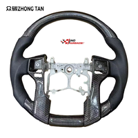 Volant en fibre de carbone LED pour Toyota Land Cruiser Prado