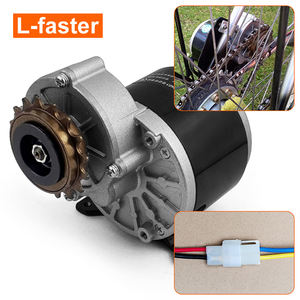 <span class=keywords><strong>Kit</strong></span> de conversion de moteur pour vélo électrique 16 20 26 28 pouces <span class=keywords><strong>BPM</strong></span> 350w 48v Brushed Gear - Product Image 3