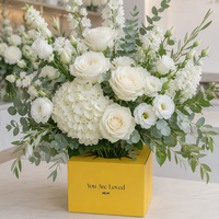 Boîte de livraison de fleurs personnalisée pour fleuriste, pour bouquet de mariage, emballage de roses et de lys, expédition de fleurs fraîches pour supermarché, centre de jardinage