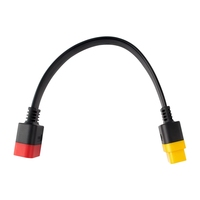 OBD2 Verlängerungskabel Diagnosewerkzeug Batterietester Codeleser für Universelle Autos 12V Schwarz Stecker-zu-Buchse Adapter