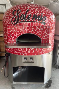 Moule à porte extérieure Base en pierre de jardin <span class=keywords><strong>Napoleon</strong></span> Gaz Restaurants Machine à four à pizza naturelle de 5 minutes avec support en dôme Bois et gaz Carburant - Product Image 5