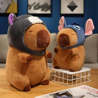 Peluche Capybara Géante Transfrontalière Tendance, Coussin en Peluche avec Rembourrage en Coton PP, 31cm-50cm