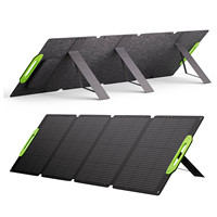 Panneau solaire portable pliable 200W monocristallin ETFE, chargeur solaire pour station d'alimentation, camping, randonnée, voyage, étanche IP67, CE