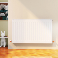 Radiateur mural rectangulaire en acier pour salon moderne 2026 Saint Lawrence, finition thermolaquée, robuste et durable