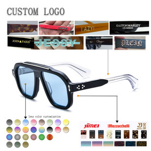 Lunettes de soleil rectangulaires pour hommes, monture intégrale, verres polarisés, protection UV 100%, style extérieur, adulte - Product Image 2