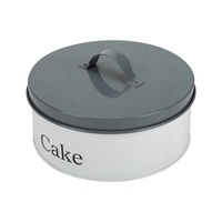Impression décorative moderne maison cuisine métal stockage tarte et gâteau titulaire gardien transporteur avec plateau support