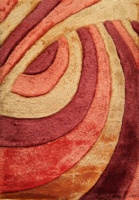 Tapis d'intérieur en fourrure 3D fait main, fabriqué en Chine, pour sols en bois franc