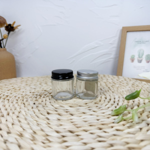 Frasco de vidrio de 10g, 15g, 20g, 30g, 50g con tapa CR de bambú para crema facial, contenedor de cosméticos - Product Image 6