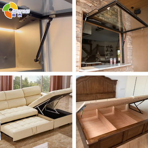 Tùy chỉnh DIN 4550 En 1335 đồ nội thất phù hợp lật nắp khí mùa xuân khung giường khí sốc hấp thụ tủ bếp mềm đóng khí strut - Product Image 4