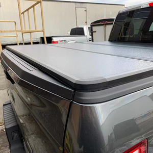 Pickup Truck Car 4x4 Accessoires Tri Fold Aluminium Tonneau Couverture Obturateur <span class=keywords><strong>Top</strong></span> Roll Up Roller Couvercle Pour <span class=keywords><strong>Ford</strong></span> <span class=keywords><strong>Ranger</strong></span> T9 <span class=keywords><strong>2023</strong></span> - Product Image 3