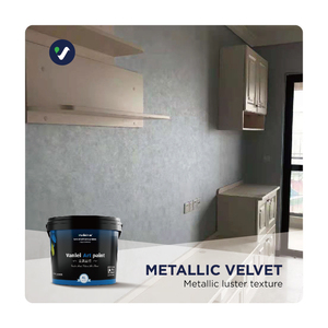 Pittura Acrilica Liquida Metallizzata Ecologica Vanlei, Tutti i Colori Disponibili, per Decorazione Murale e Rivestimenti Edili - Product Image 2