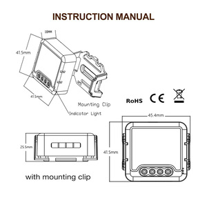 สวิตช์อัจฉริยะ Smart Life ทนทาน รองรับ WiFi ควบคุมได้ 1/2/3/4 ทาง ควบคุมแบบคู่ ซ่อนสาย โมดูล <span class=keywords><strong>Zigbee</strong></span> ควบคุมระยะไกล ตั้งเวลาได้ สำหรับบ้านอัจฉริยะ DIY - Product Image 6