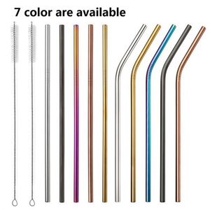Factory Price Eco-Friendly 18/8 Stainless Steel <b>Straw</b> Set with Printed Case <b>for</b> <b>Drinking</b> - Product Image 3