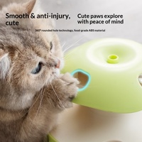 [NOUVEAUTÉ - PROMO EXCEPTIONNELLE] Jouet Électrique pour Chat en Plastique en Forme de Pomme, de Chenille et de Papillon avec Repos Automatique et Longue Autonomie de la Batterie - Prix Réduit