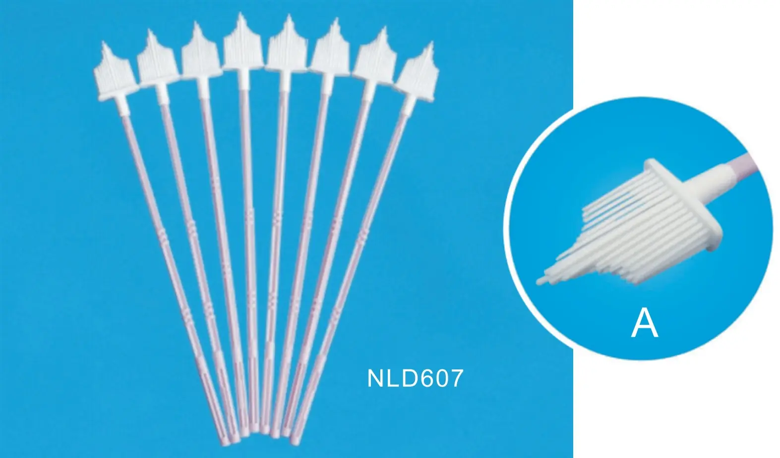 Hot Selling Disposable Medical Gynecology Female Plastic Sterile Female Vaginal Cervical Swab With Cotton Tips
