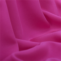 30m/m Hochwertiger, farbenfroher, sofort lieferbarer Seiden-Spandex-Crêpe-de-Chine-Stoff für bequeme Pyjamas und Bekleidung