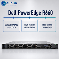 Serveur Rack 1U Dell PowerEdge R660 à Double Socket pour Centres de Données de Calcul Haute Performance, DDR5, Intel Xeon Scalable