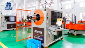3D 2 to 18mm <strong>CNC</strong> Wire Bending <strong>Machines</strong> <strong>Metal</strong> Steel bar Solid Bending and <strong>Forming</strong> <strong>Machines</strong> 5 Axes 6 Axes - Product Image 2