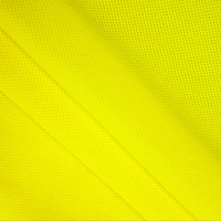 Tela de malla de piqué PK de un solo lado de poliéster 100% resistente al desgaste sostenible de alta calidad para pantalones cortos deportivos, polos, gorras