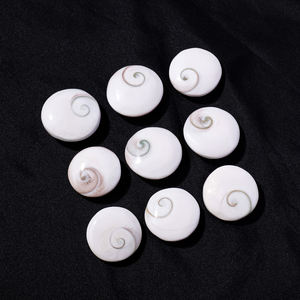 Tazón de canto al por mayor, concha de sol, concha de corazón de cristal redonda, piedra de palma para decoración de acabado hecho a mano - Product Image 6