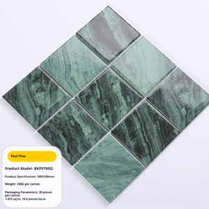 Decorazione per la Casa, <span class=keywords><strong>Mosaico</strong></span> in Ceramica Spesso 6mm, Design Classico per Esterni |   Impermeabile e Facile <span class=keywords><strong>da</strong></span> Installare |   Accessori per Bagno di Grado Commerciale MOQ per Hotel - Product Image 1