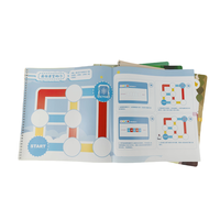 Livre d'histoires pour enfants personnalisé à couverture rigide, livre d'apprentissage de l'anglais pour enfants, livre de lecture éducatif, impression