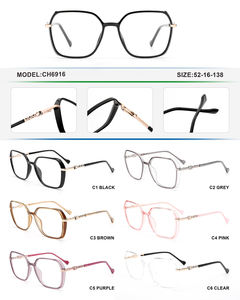 CH6916 ユニセックス <span class=keywords><strong>TR90</strong></span> スクエア ファッション 高級 オーバーサイズ 卸売 オプティカルフレーム 2025 - Product Image 6