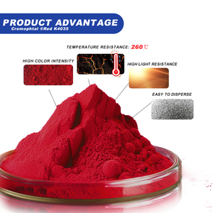 DIC cromophtal Đỏ k4035/2B độ trong suốt cao màu đỏ bột màu hữu cơ dạng bột màu Đỏ 221 cho nhựa và cao su - Product Image 2