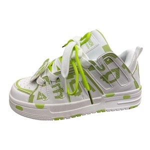 Chaussures de sport décontractées à semelle épaisse, chaussures de tennis respirantes à lacets, chaussures de marche classiques, chaussures de skate à la mode - Product Image 5