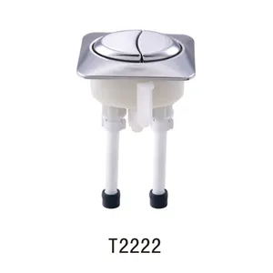 China Supplier Wholesale Toilet Tank Square Dual Flush Top Push Button
