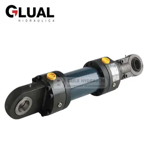 Cilindro glual KR-80/45X200-A301-G-1-A-10-A Butt soldagem cilindro
