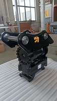 Attache rapide hydraulique RSBM pour excavatrice, rotateur inclinable pour excavatrices de 1 à 50 tonnes, certifiée ISO9001