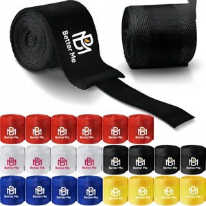 Fasce per Mani da Boxe Messicana Contender Fight Sports 5m Eco-Friendly con Passanti per il Pollice e Chiusure Sicure a Strappo per Maggiore Sicurezza - Product Image 1