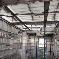 Moules à escaliers en béton préfabriqué, coffrages en béton/coffrages de construction, coffrages muraux en aluminium 6061-t6