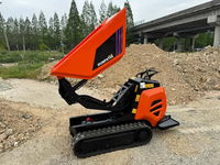 Antspower 2026 Meistverkaufter Kleiner Mini-Kipper 600KG Tragbarer Kipper Transporter Bau-Diesel-Minilader