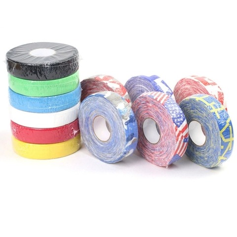 Premium Acrylic Adhesive Hockey Tape 25m X 25mm Water Resistant Antistatic Strong Grip for Ice Hockey Lacrosse Blade Protection