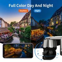 Caméra de sécurité solaire I Cam+ Ubox sans fil extérieure 4G PTZ 3MP 5MP avec alarme radar PIR, carte TF, CCTV, 6,6W, 9600mAh, vision nocturne, Cloud