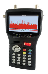 Fábrica Fonte Direta Portátil 4.3 "<span class=keywords><strong>DVB</strong></span>-S FTA Digital Medidor De Localizador Por Satélite Com Analisador De Espectro, Suporte <span class=keywords><strong>DVB</strong></span>-S2 + T2 + C - Product Image 5